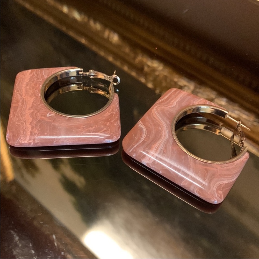 Square Hoop Earrings